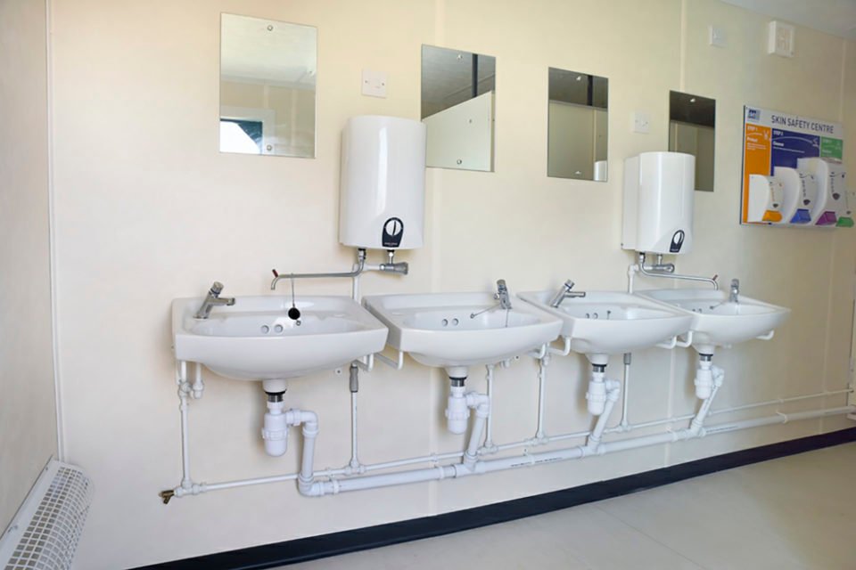 4+1 Steel Toilet Cabin