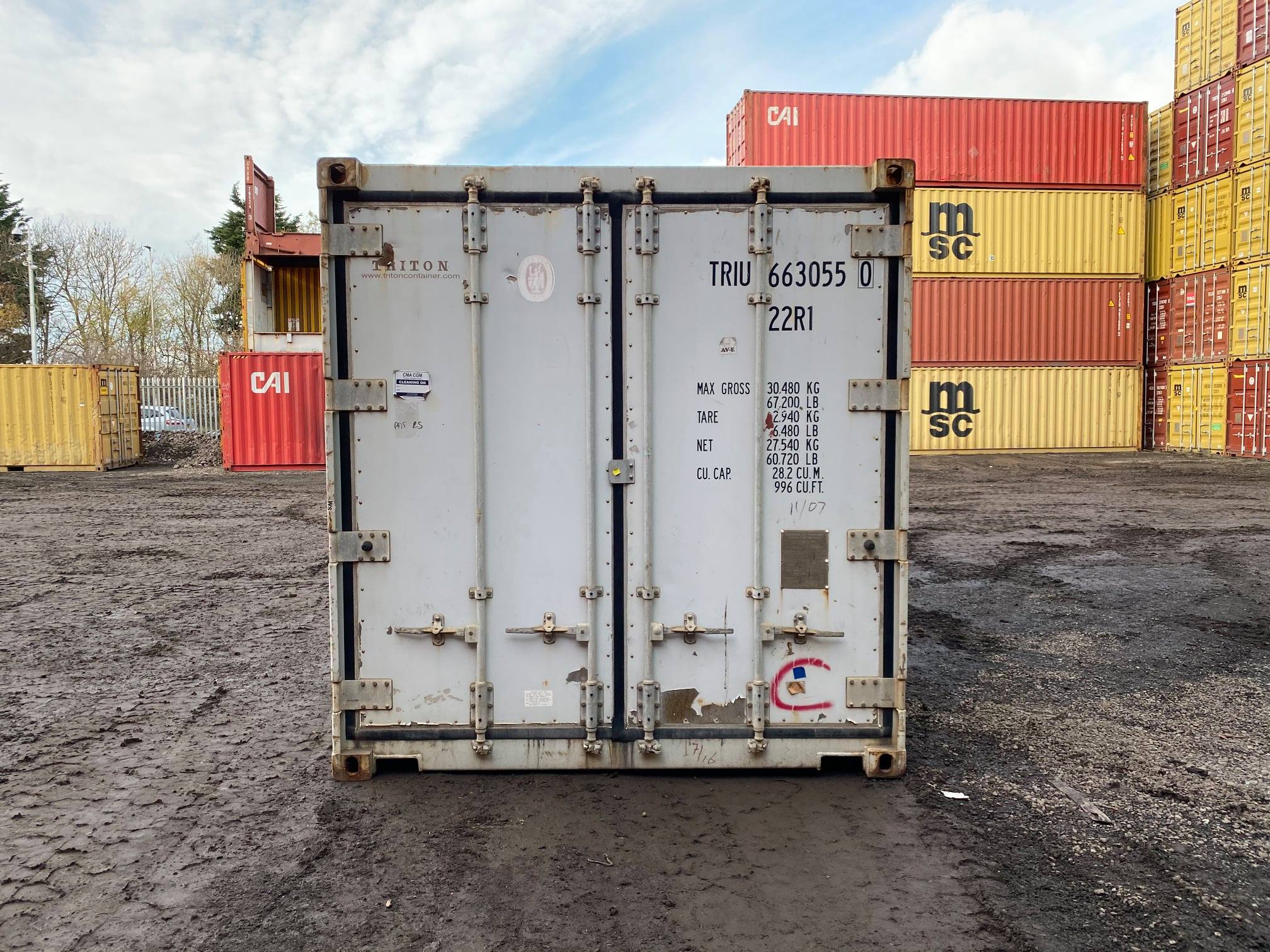 20ft Standard Used Refrigerated Container for Sale Used Reefer Container - Image 3