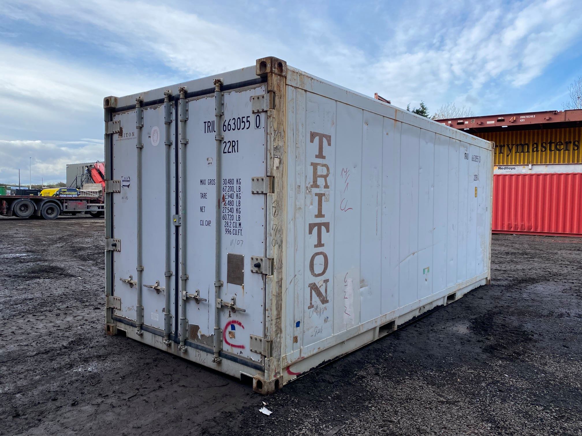 20ft Standard Used Refrigerated Container for Sale Used Reefer Container