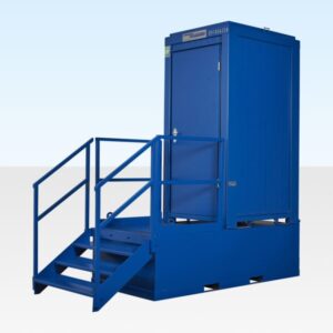 Single Mains Toilet Waste Tank (500 Gallon Steel Construction – 2.515m Unit)