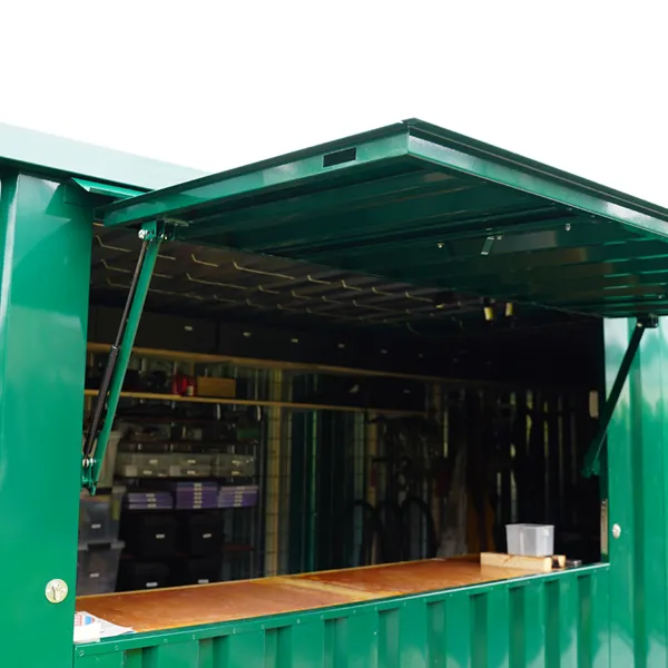 10 Foot Container Green Ral 6005 - Image 3