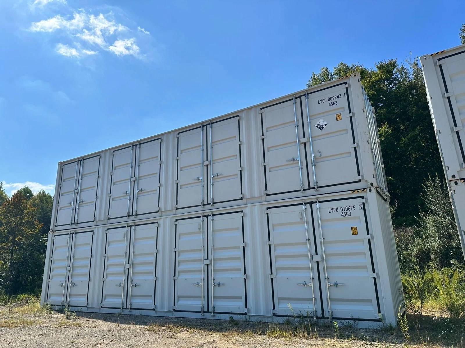 NEW 40ft High Cube Shipping Container – Open Side 4 Doors - Image 2