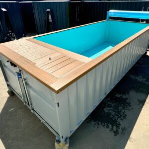 20ft Portable Container Swimming Pool | Caribbean Blue Outdoor Swimming Pool - Image 3
