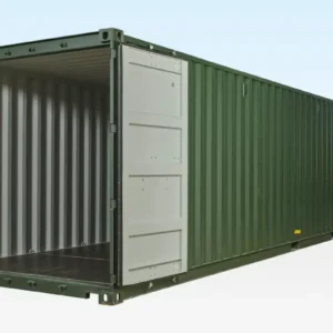 40ft Shipping Container Green (RAL 6007)