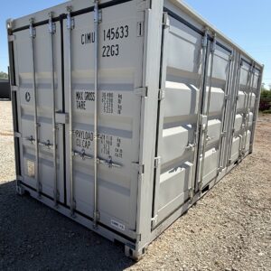 NEW 20ft Light Gray Shipping Container
