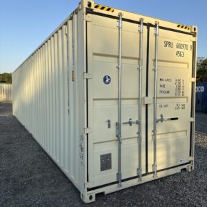NEW 40ft Ivory Shipping Container