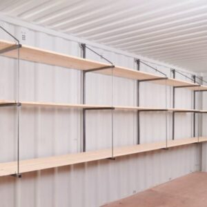 Fastfit Three Tier Container Racking (Single Bay) | Shipping Container Shelving