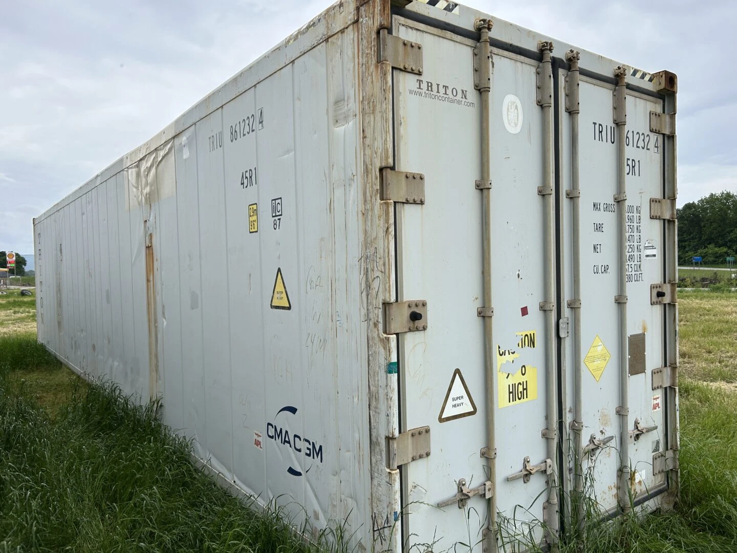 20ft Standard Used Refrigerated Container for Sale