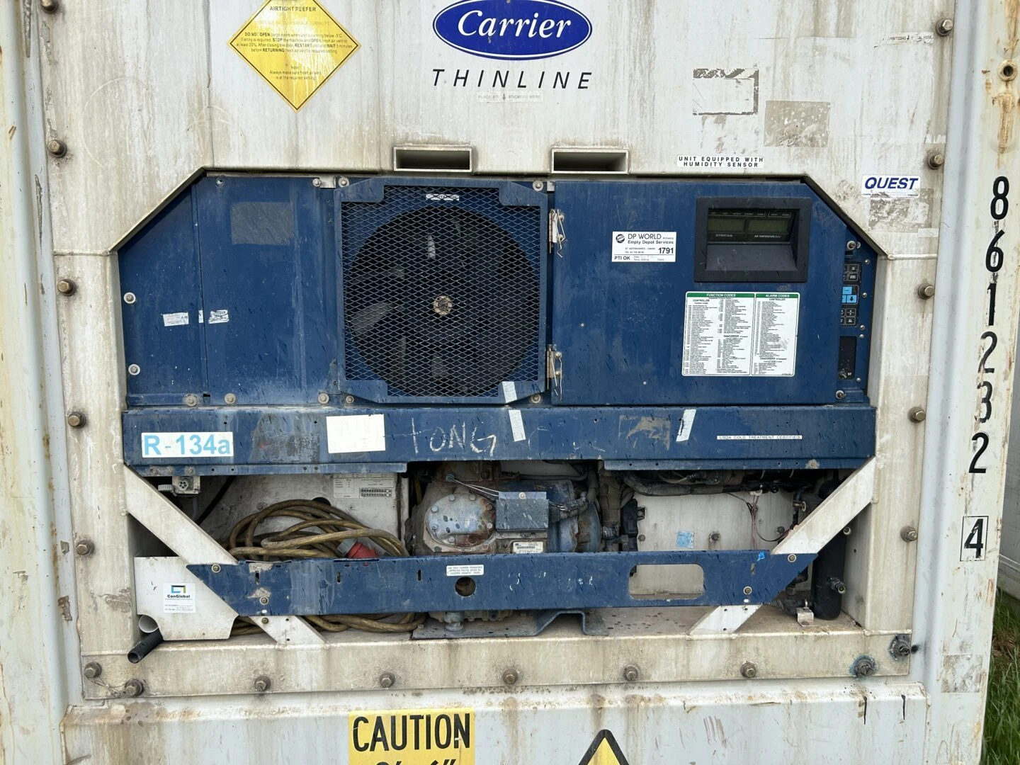 20ft Standard Used Refrigerated Container for Sale - Image 4